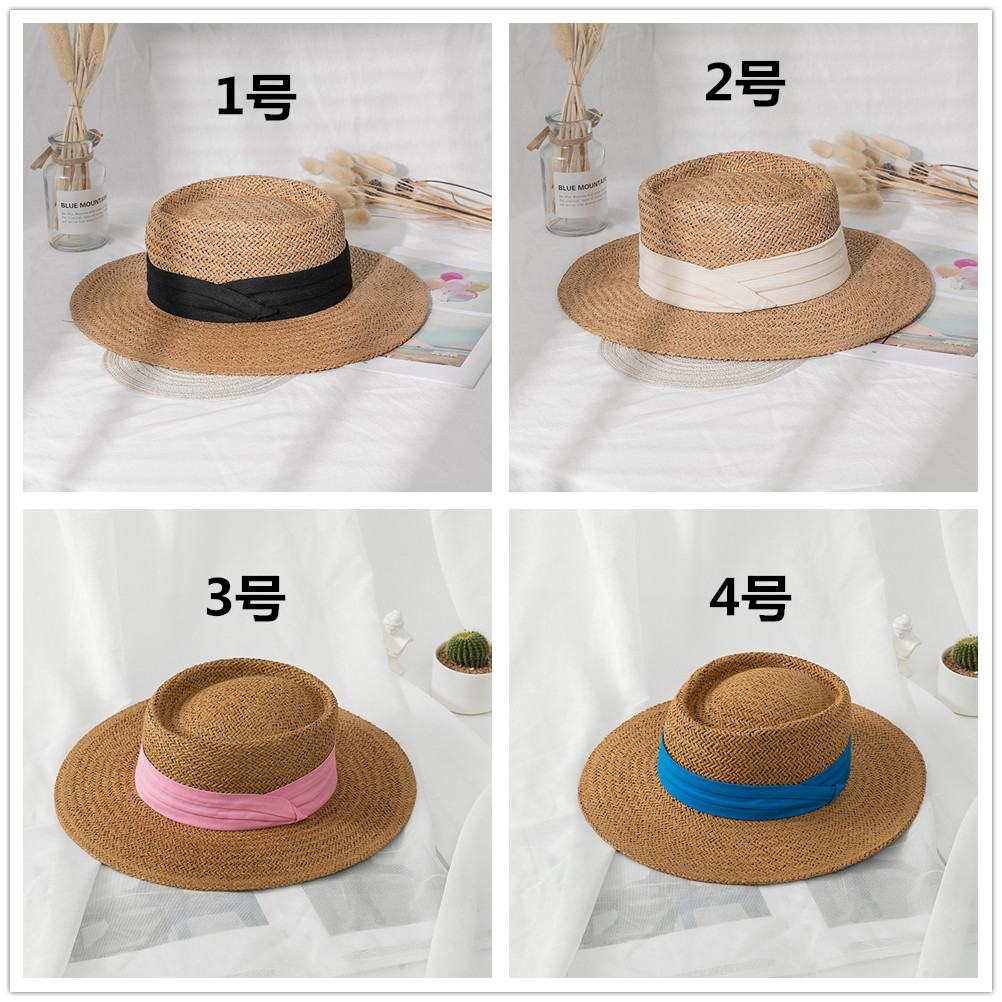 アウトドア　帽子 麦わら帽子 日よけハット 草編み 男女兼用 夏用