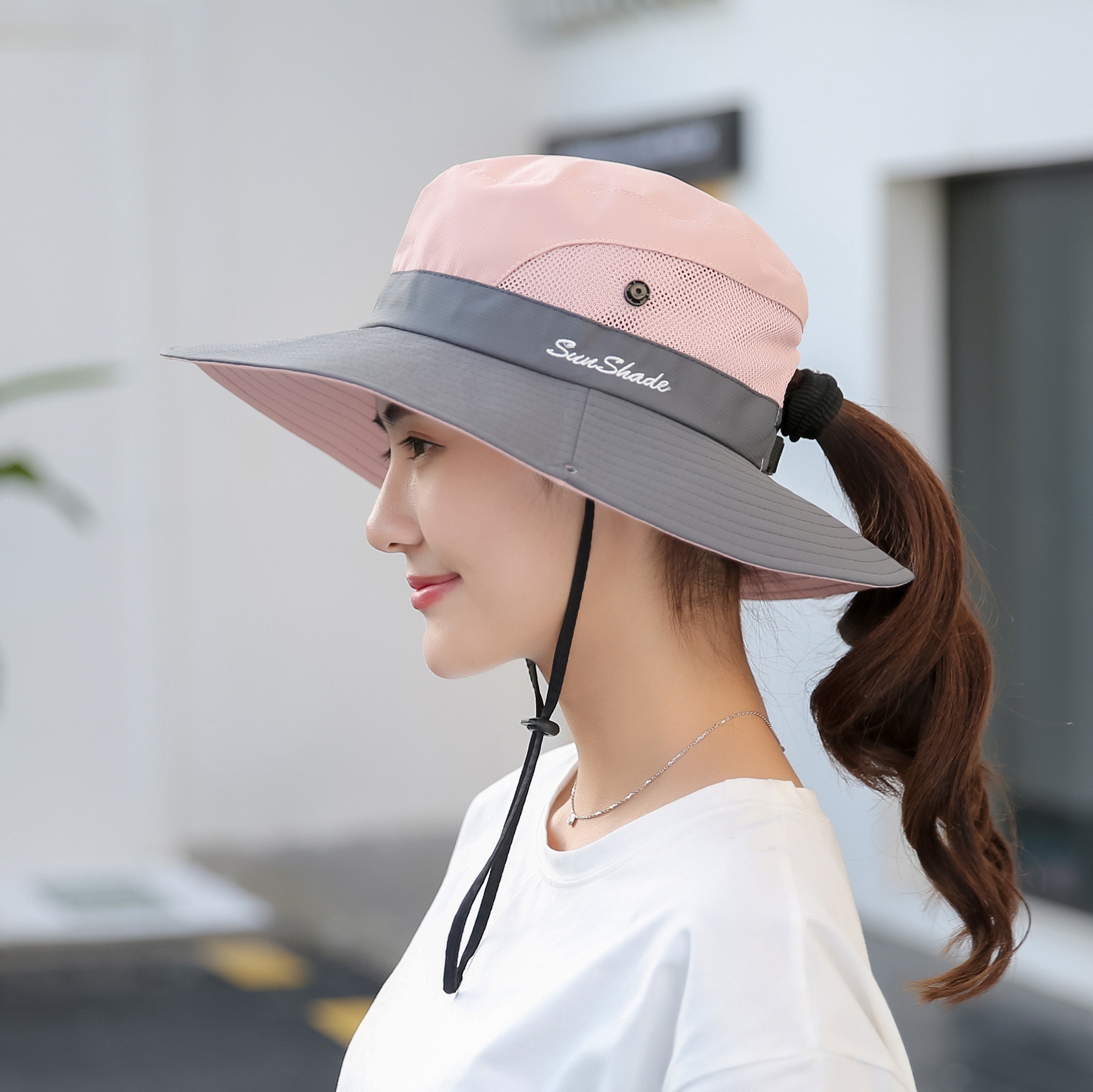 アウトドア　帽子 アウトドア冒険家 つば広ハット