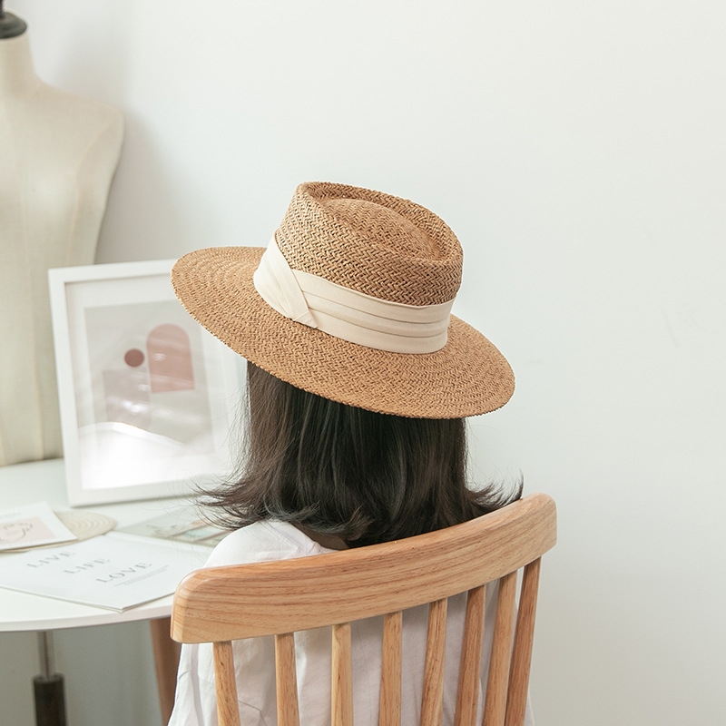 アウトドア　帽子 麦わら帽子 日よけハット 草編み 男女兼用 夏用