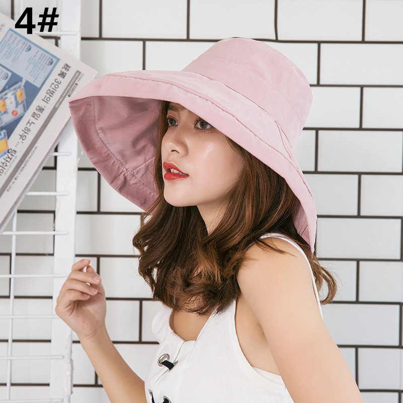 アウトドア　帽子 つば広日除け帽子レディース折りたたみ紫外線対策女優帽