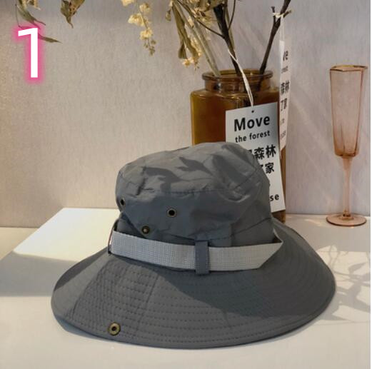 アウトドア　帽子 男女兼用バケットハット日焼け対策アウトドア帽子