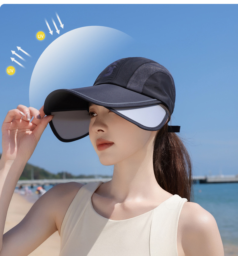 アウトドア　帽子 日よけ帽子 男女兼用 吸汗速乾 紫外線対策キャップ
