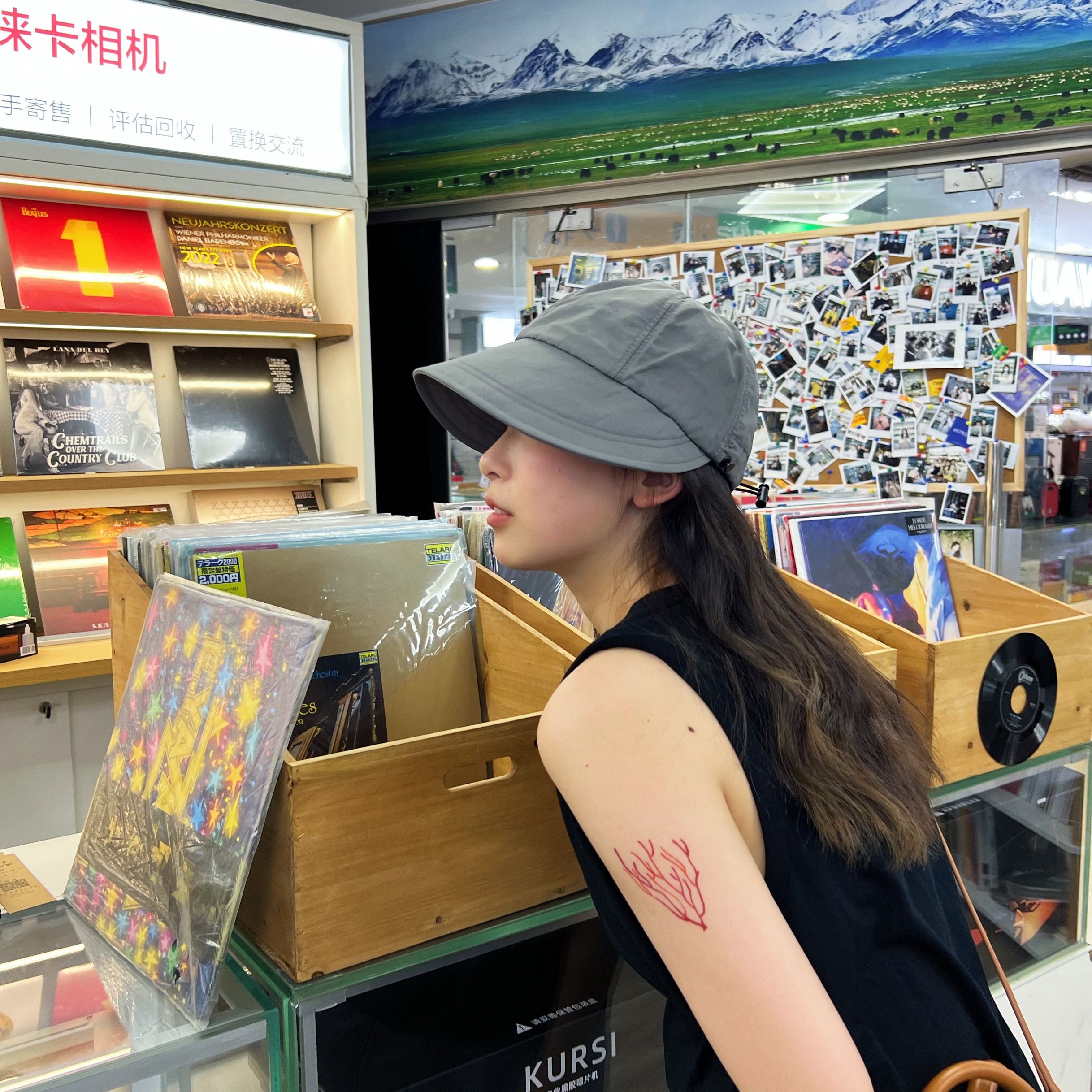 アウトドア　帽子 シンプル日常キャスケット