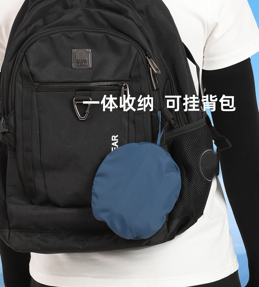 アウトドア　帽子 コンパクト収納日よけハット