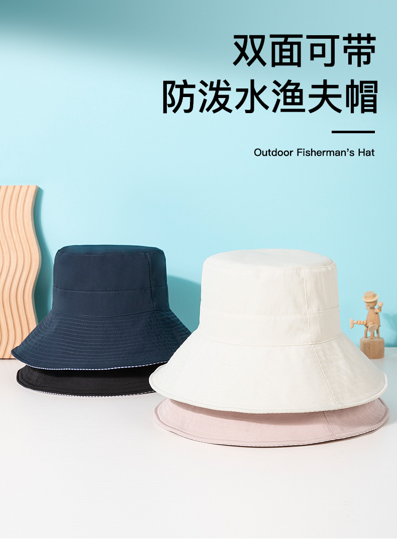 アウトドア　帽子 リバーシブル バケットハット