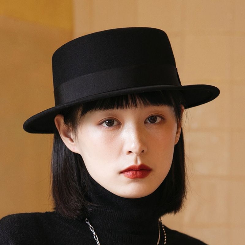 アウトドア　帽子 クラシカル フラットトップ ハット