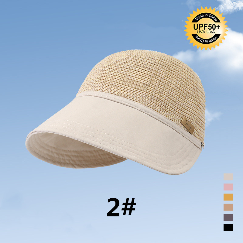 アウトドア　帽子 夏新作 草編み帽子 レディース つば広 紫外線対策 アウトドア