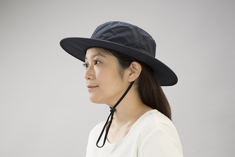 アウトドア　帽子 撥水加工折りたたみハット男女兼用