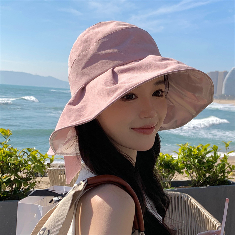 アウトドア　帽子 つば広日除け帽子　紫外線対策　折りたたみサマーハット