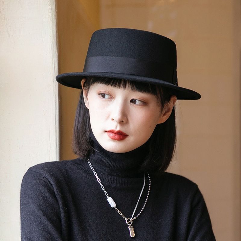 アウトドア　帽子 クラシカル フラットトップ ハット