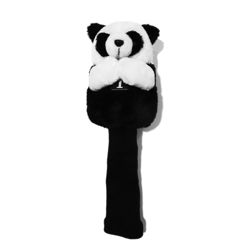 ヘッドカバー ふわもこパンダのドライバーカバー