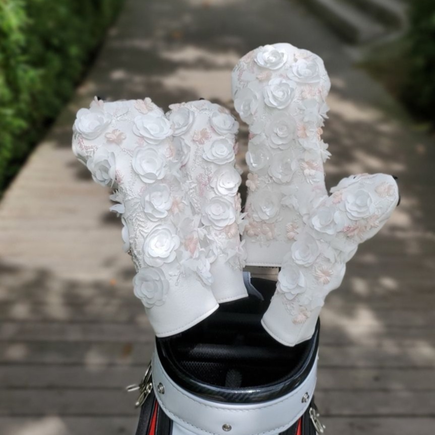 ヘッドカバー ドライバーカバー 花園の煌めき ドライバー用ヘッドカバー