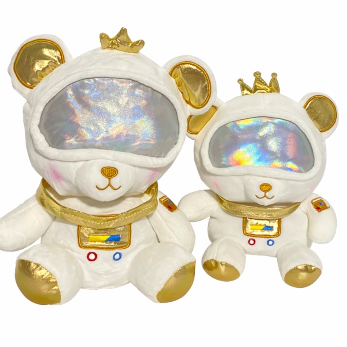 ヘッドカバー ウッドカバー 宇宙くまさん ゴルフヘッドカバー