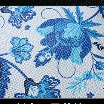ヘッドカバー 花柄模様の伝統ウッドカバー
