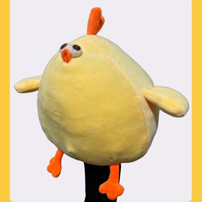 ヘッドカバー ひよこ型ウッドカバー