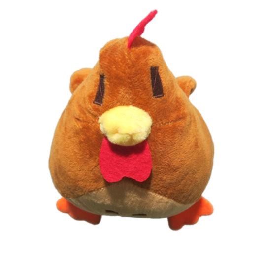 ヘッドカバー ふわふわニワトリ型ウッドカバー