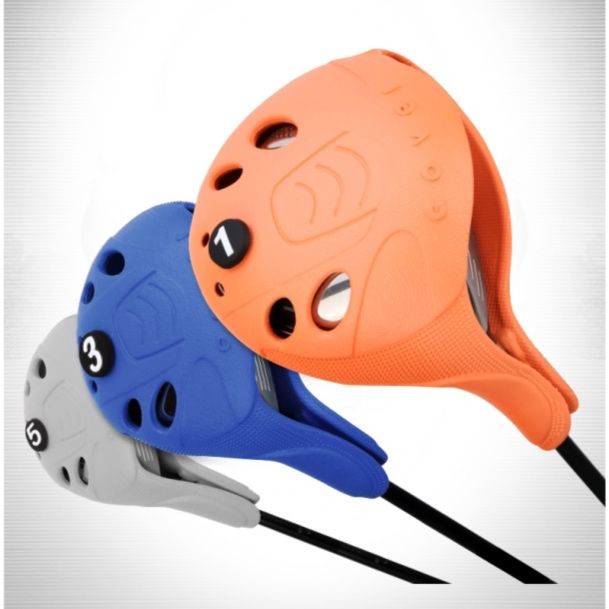 ヘッドカバー 高保護シリコン製ドライバーヘッドカバー