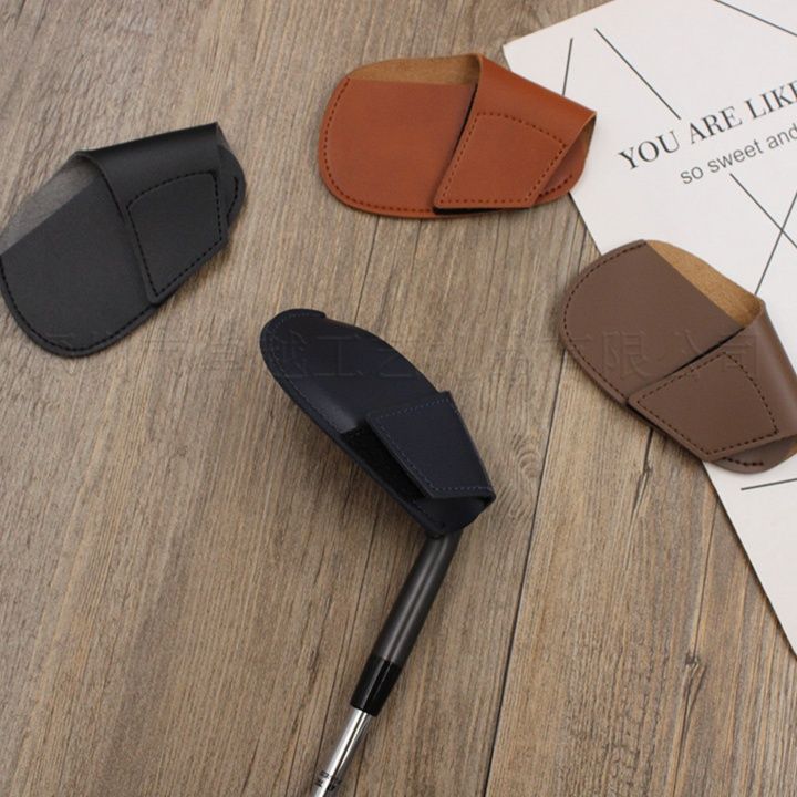 ヘッドカバー 高級合成皮革製アイアン用保護カバー