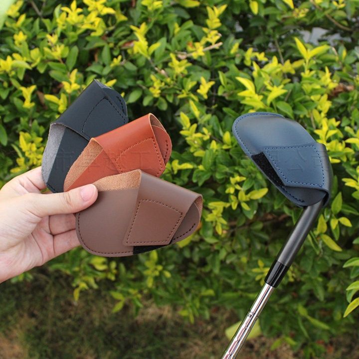 ヘッドカバー 高級合成皮革製アイアン用保護カバー