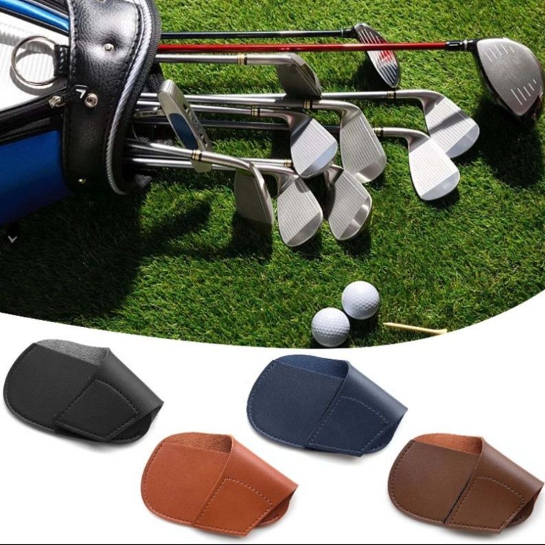 ヘッドカバー 合成革素材のマレット型パターカバー