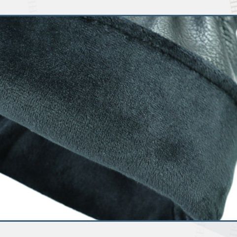 ヘッドカバー ドクロ刻印キルティングヘッドカバー四点組