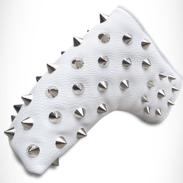 鋲打ち装飾パター用ヘッドカバー