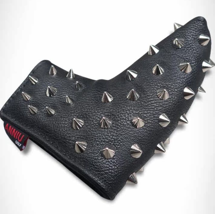 鋲打ち装飾パター用ヘッドカバー