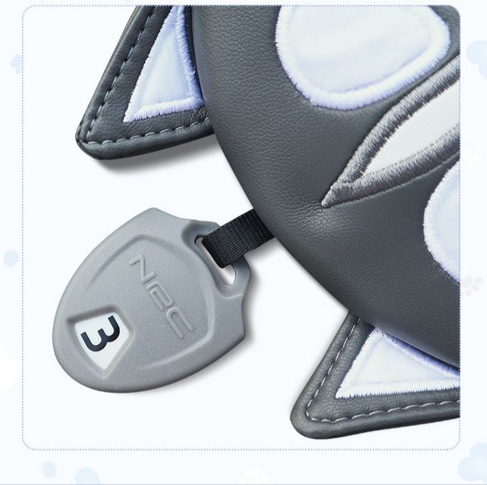 ヘッドカバー シベリアンハスキー 犬型ウッドカバー