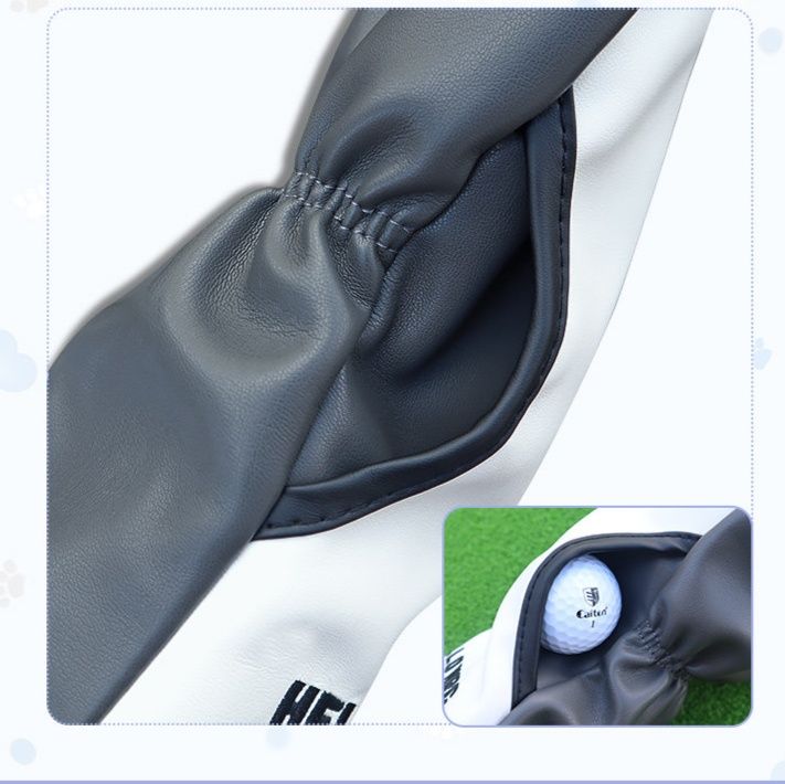 ヘッドカバー シベリアンハスキー 犬型ウッドカバー