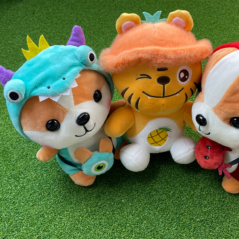 ヘッドカバー ウッドカバー かわいい動物コスチュームウッドカバー