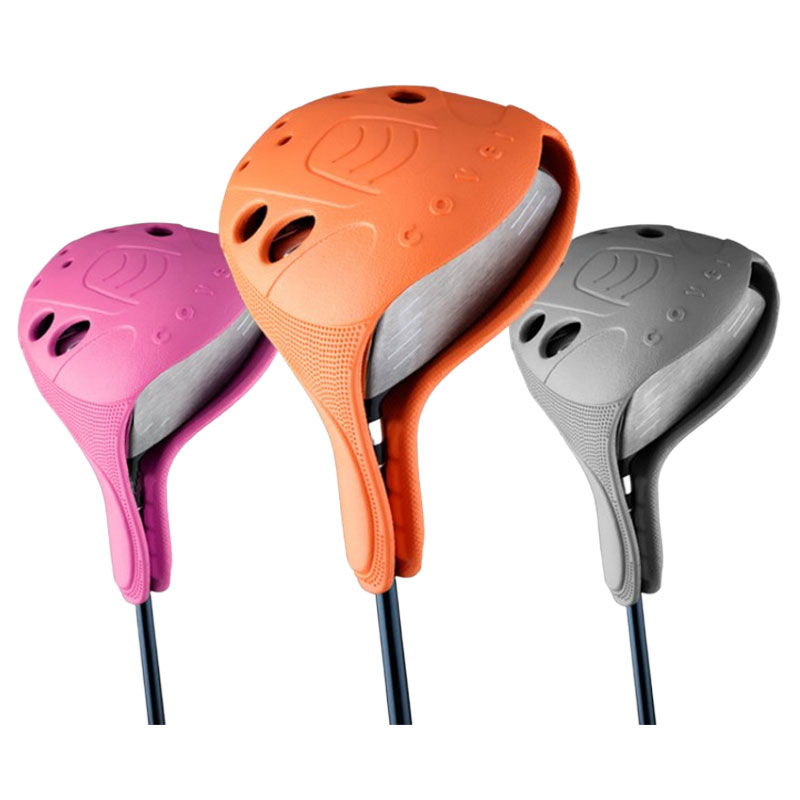 ヘッドカバー 高保護シリコン製ドライバーヘッドカバー