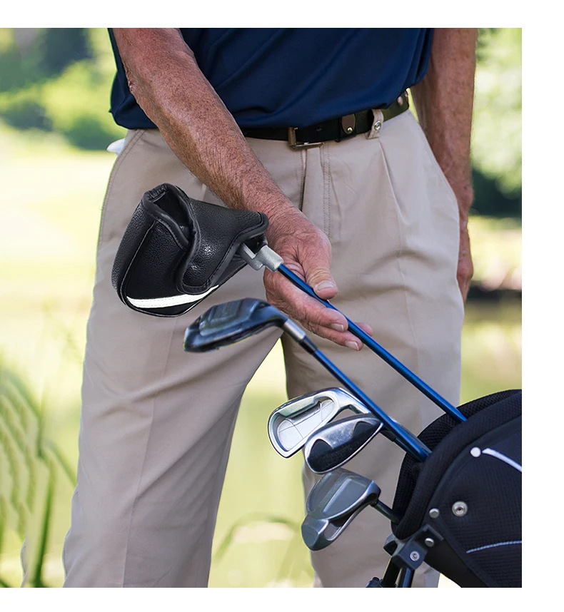 ヘッドカバー 斜めストライプライン マレット型パターカバー