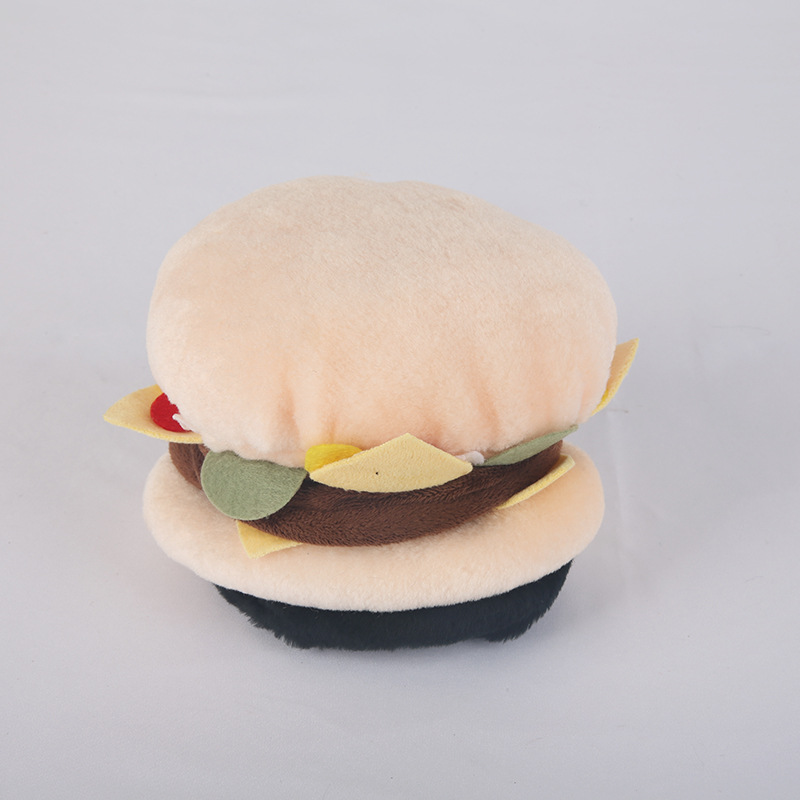 ヘッドカバー アイアンカバー　立体食品仕様ハンバーガー型高級保護用アイアンカバー