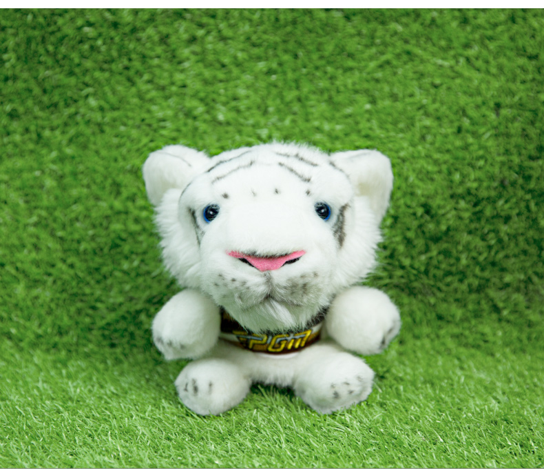 ヘッドカバー ふわもこ動物ウッドカバー