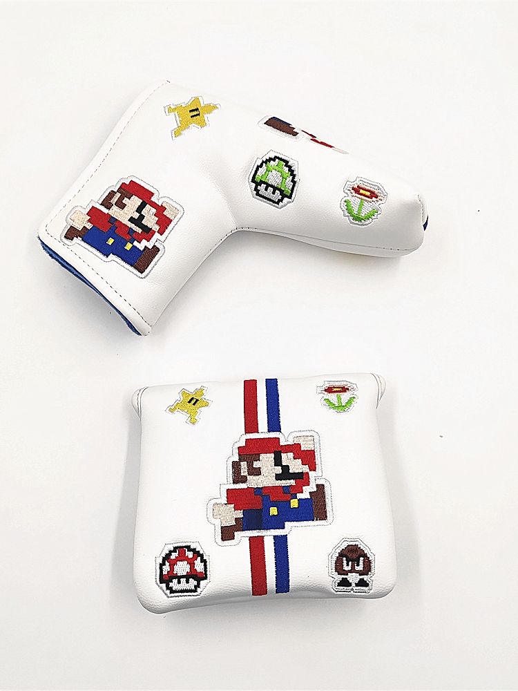 ヘッドカバー ヘッドカバー ゲーム世界の刺繍ドライバーカバー