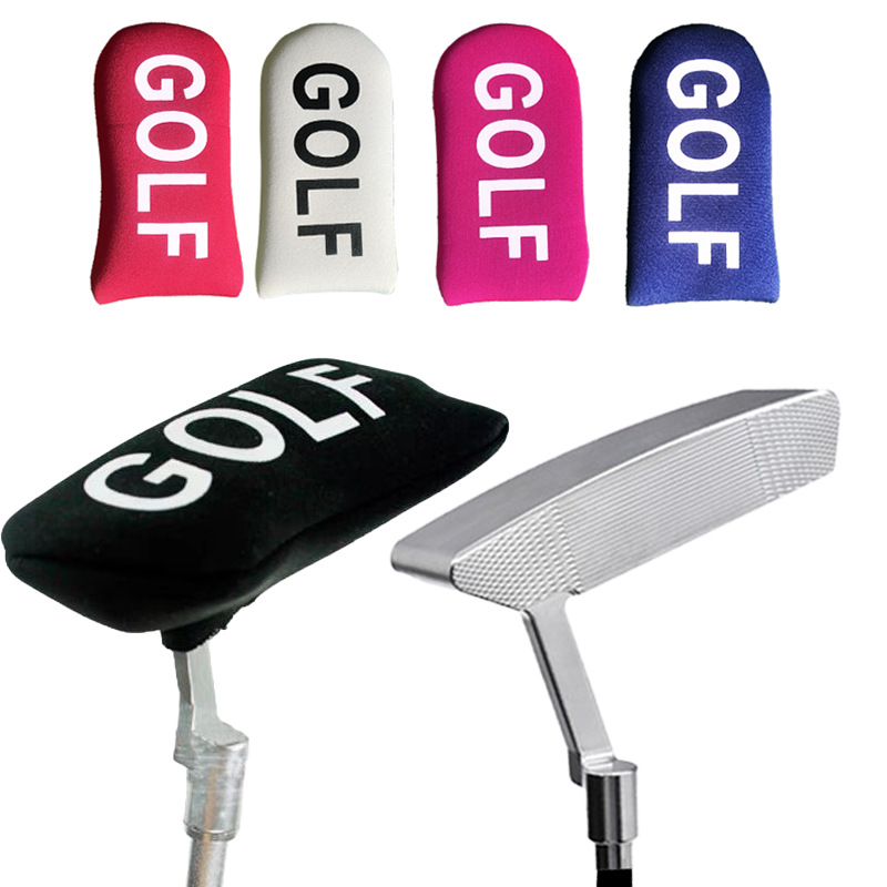 ヘッドカバー シンプルロゴ入りパター用ヘッドカバー