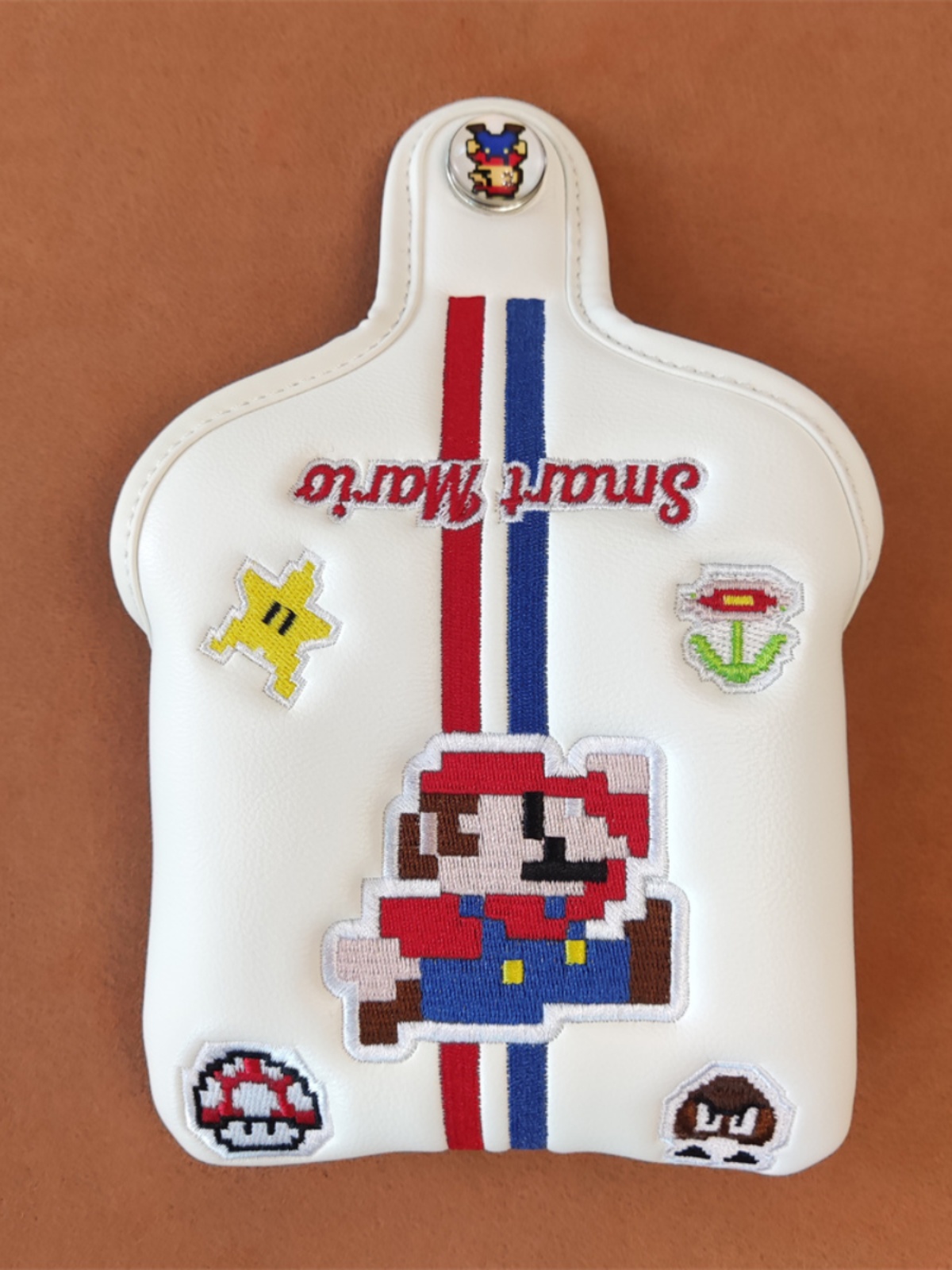 ヘッドカバー ヘッドカバー ゲーム世界の刺繍ドライバーカバー