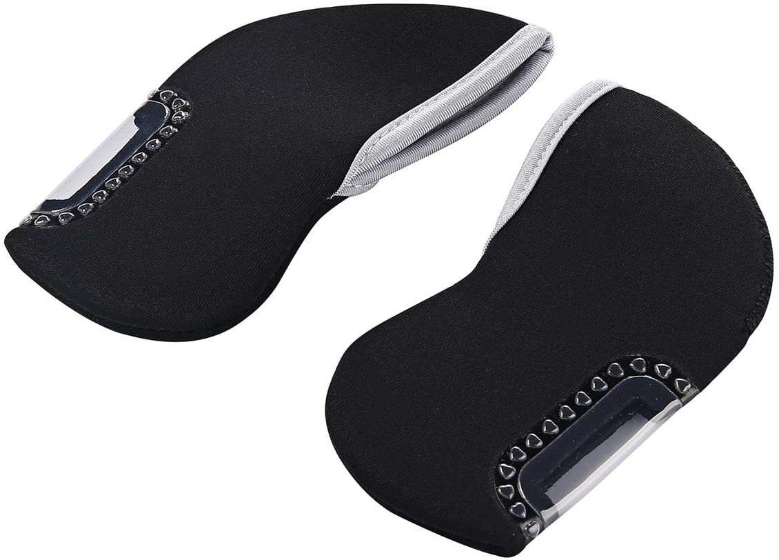 ヘッドカバー 高級金属装飾付きアイアン用保護カバー