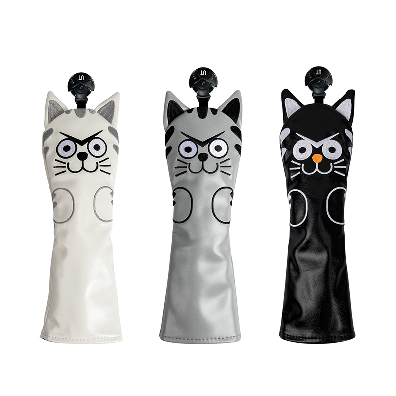 ヘッドカバー 高品質合成皮革製ドライバーヘッドカバー