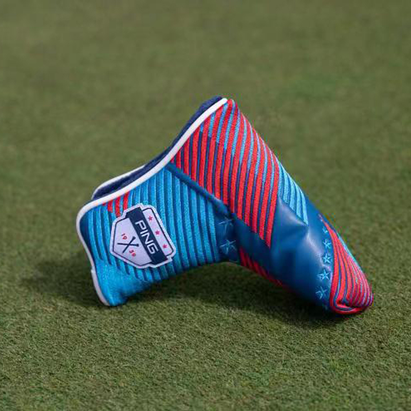 ヘッドカバー 斜線柄モダンパターカバー