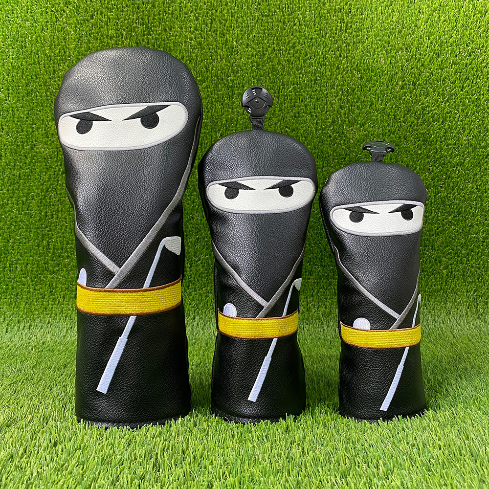 ヘッドカバー 忍者モチーフ ドライバー用ヘッドカバー