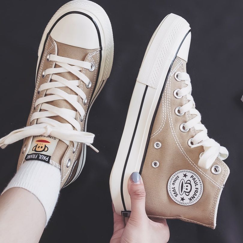 ハイカットスニーカー 定番 疲れにくい カジュアル シンプル かわいい きれいめ 履き心地 歩きやすい クッション キャンバス 