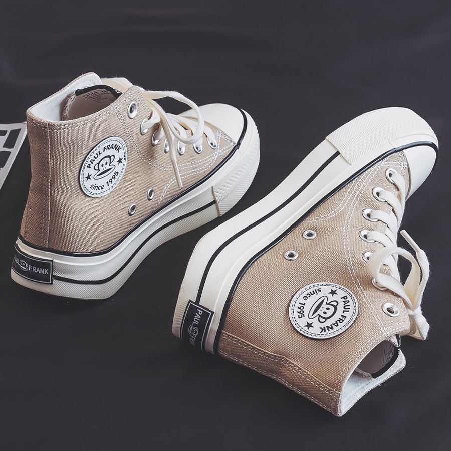 ハイカットスニーカー 定番 疲れにくい カジュアル シンプル かわいい きれいめ 履き心地 歩きやすい クッション キャンバス 