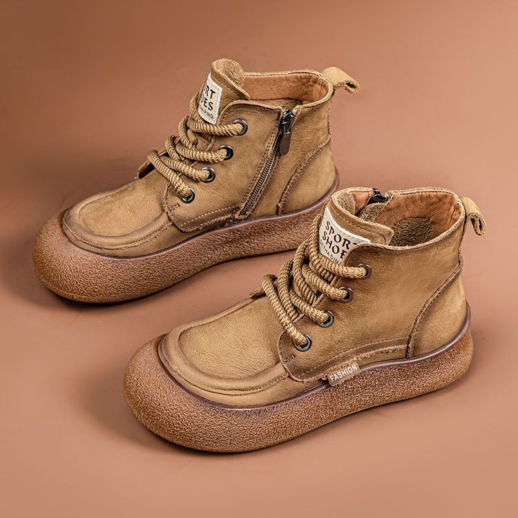 ハイカットスニーカー 伸長効果 おしゃれ サイドジッパー 厚底ソール カジュアルコーデ  脚長効果 履きやすい おしゃれ 秋 冬