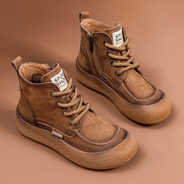 ハイカットスニーカー 伸長効果 おしゃれ サイドジッパー 厚底ソール カジュアルコーデ  脚長効果 履きやすい おしゃれ 秋 冬