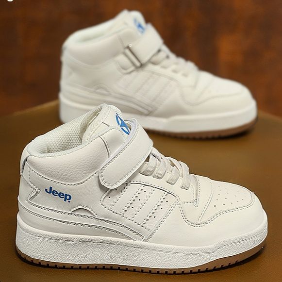 ハイカットスニーカー 丈夫な素材 安定感 マジックテープ 通気性 クール カジュアル シンプル かわいい 可愛い 綺麗 履きやすい