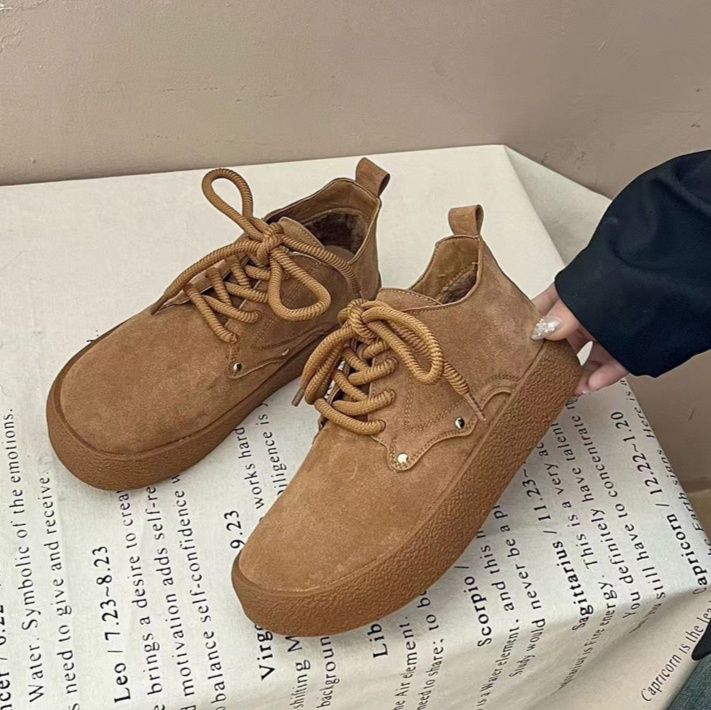 ハイカットスニーカー 秋 冬 かわいい 可愛い おしゃれ きれいめ やわらか起毛素材 カジュアル 安定感 歩きやすさ きれいめ スエード