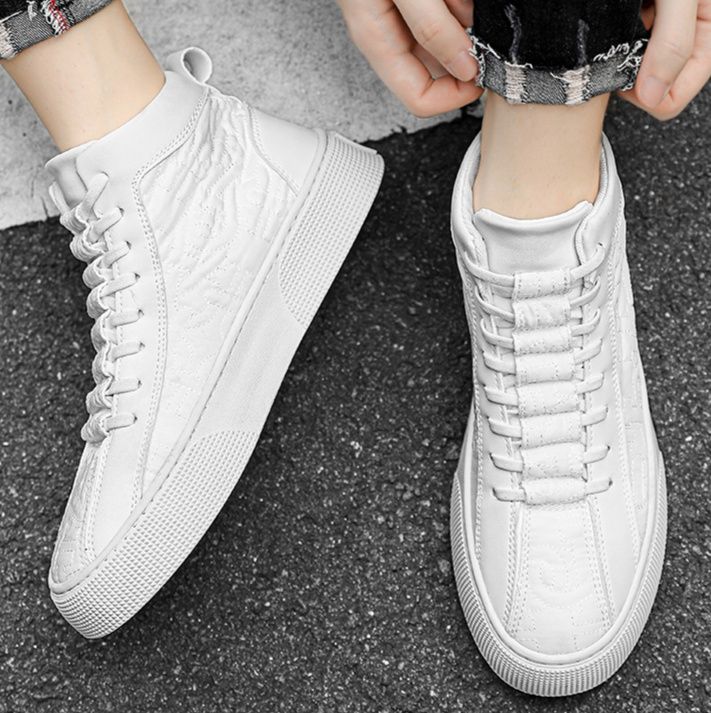 ハイカットスニーカー クール カジュアル シンプル かわいい 高級感 スタイリッシュ クッション性 きれいめ 歩きやすい 快適歩行