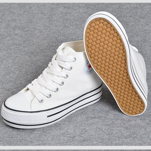 ハイカットスニーカー 定番 人気 カジュアル 身長アップ効果 レースアップ おしゃれ スタイリッシュ きれいめ スタイルアップ