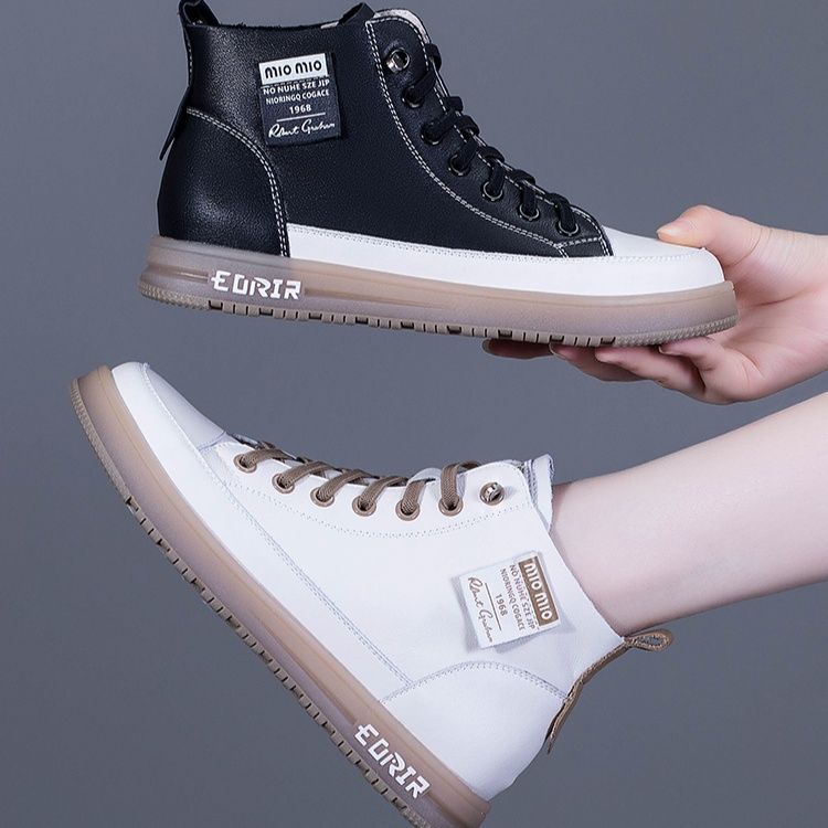 ハイカットスニーカー 秋 冬 クール カジュアル おしゃれ スタイリッシュ きれいめ デイリーコーデ 軽量 履きやすい 歩きやすい 安定感